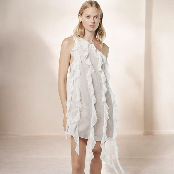 NWT Elliatt Zoe Mini Dress Ivory - Picture 6 of 6